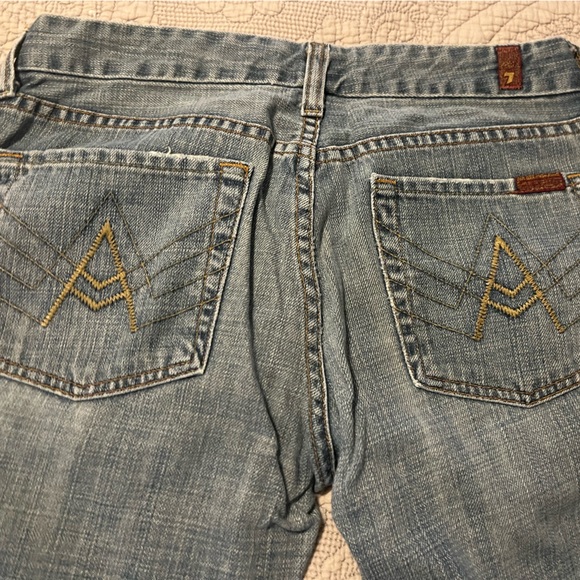 Seven jeans women’s size 27 bootcut A pocket - Picture 3 of 8